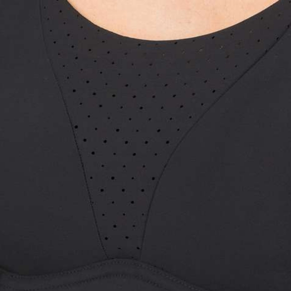 Run Times Bra High Support, B–G Cups Black - Picture 2 of 14